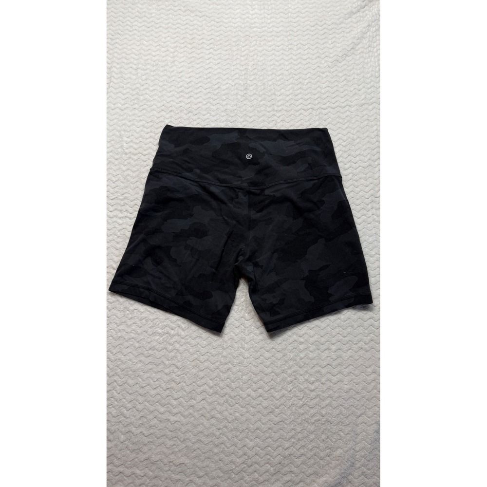 Lululemon Align High-Rise Short 6" Heritage 365 Camo Deep Coal Multi Size 12